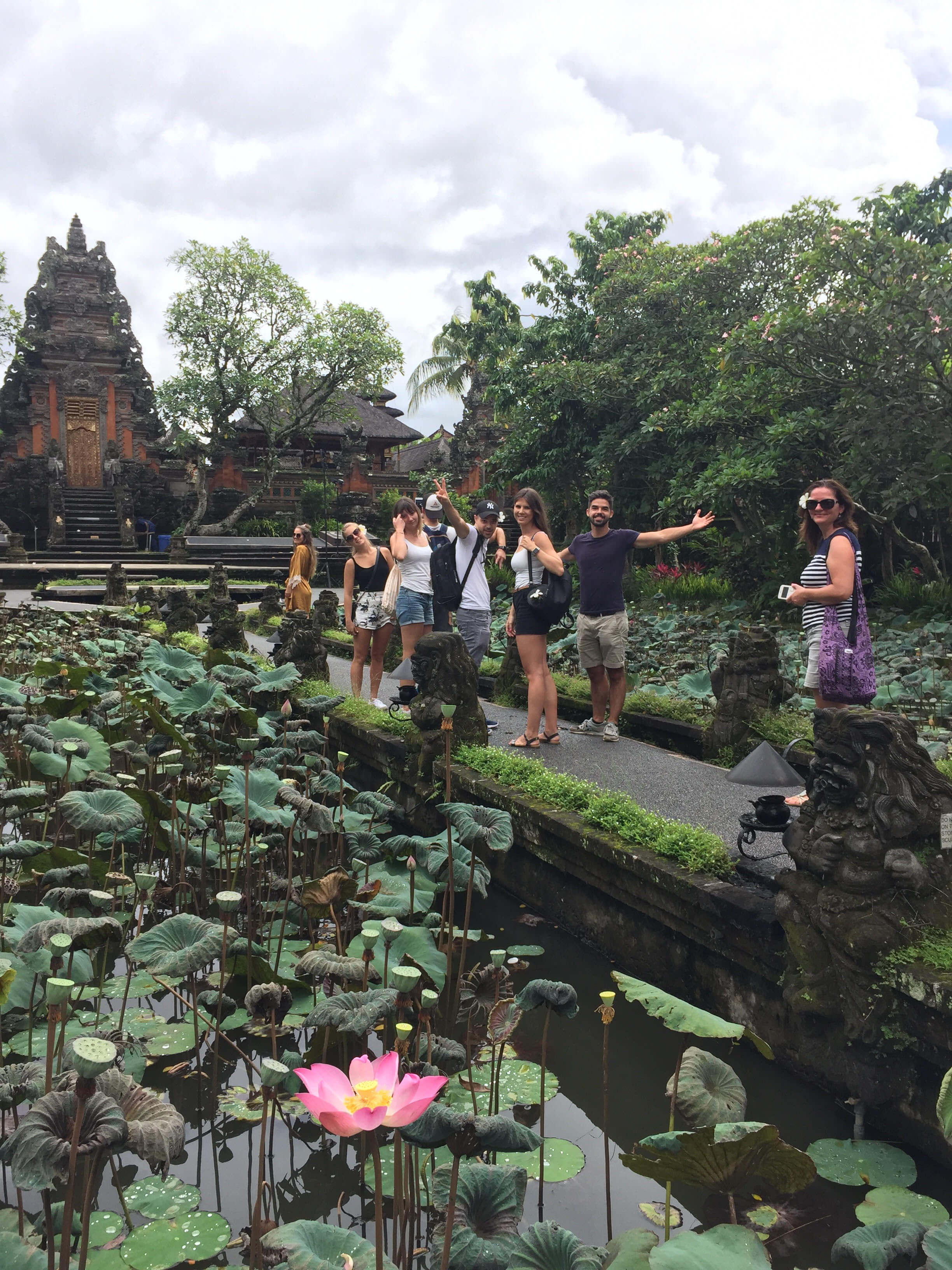 Balinéz szentély Ubudban