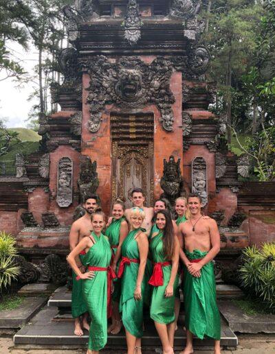 A csapat Tampak Siringben